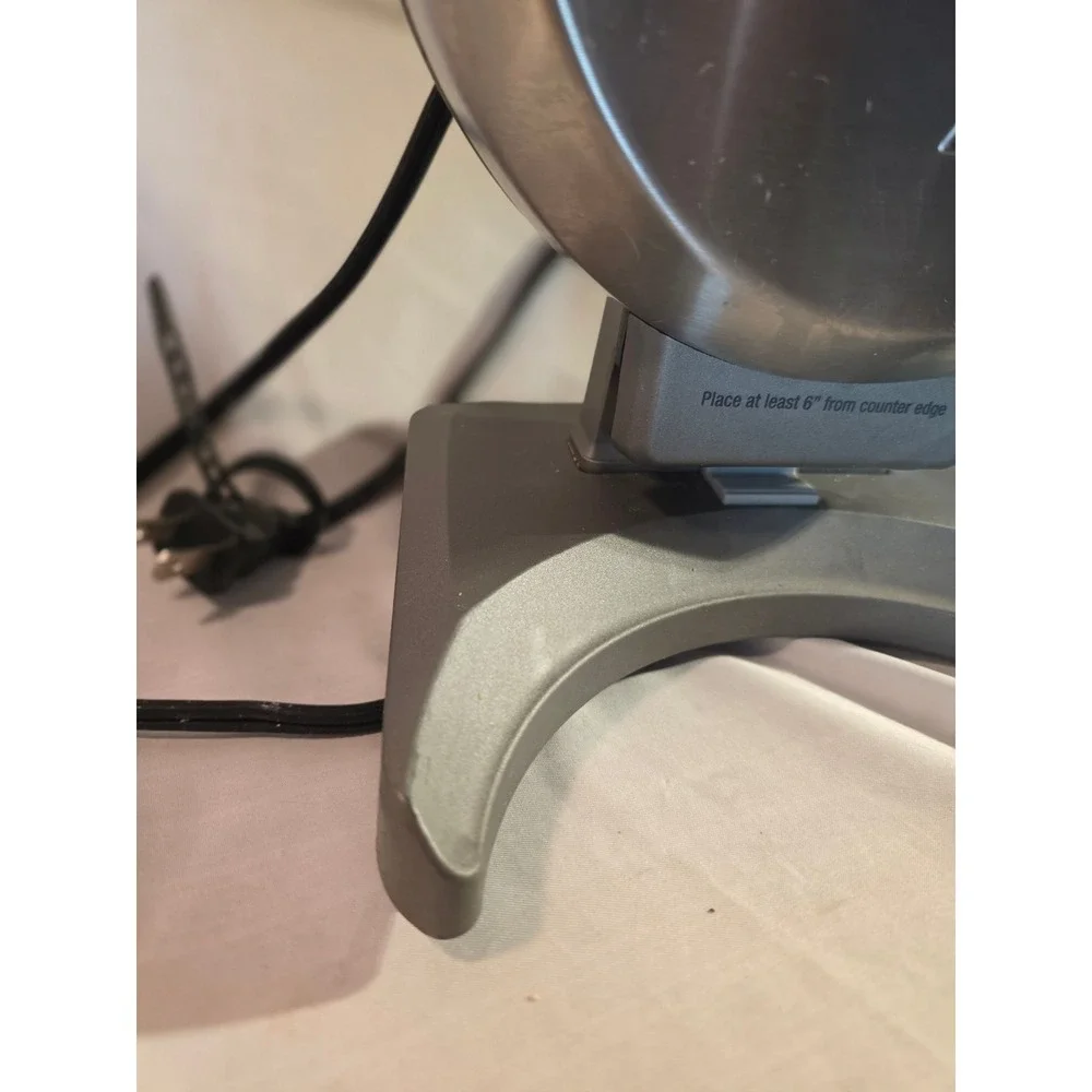 Cuisinart Vertical Waffle Maker WAF-V100 Silver Brushed Stainless Steel Nonstick